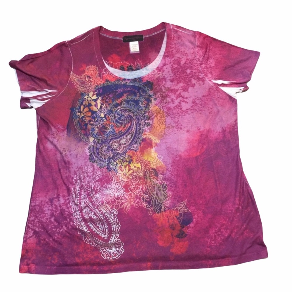 Appropriate Behavior Scoop Neck Short Sleeve Top